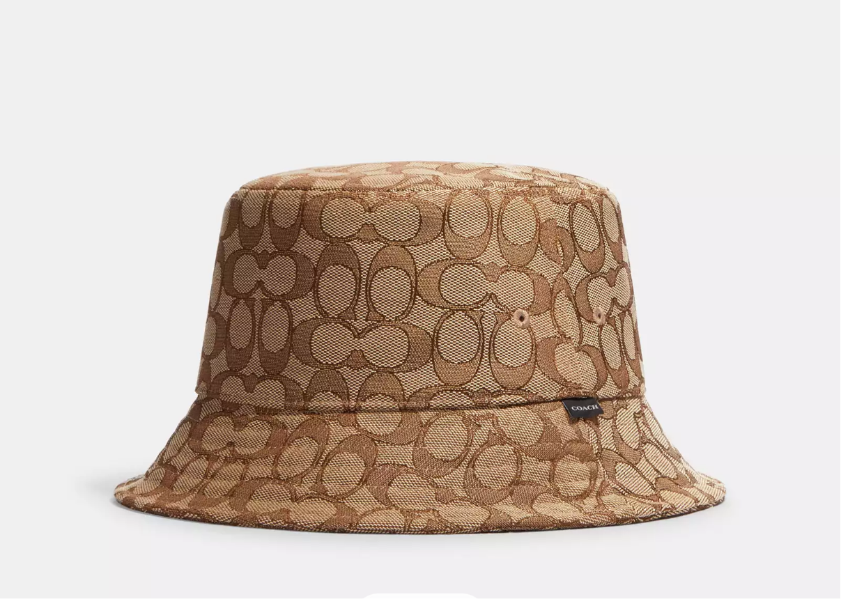 Signature Jacquard Bucket Hat