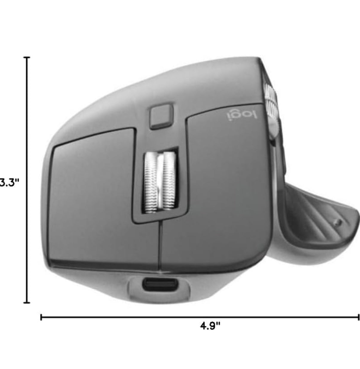 Logitech MX Master 3S for Mac - Wireless Bluetooth Mouse