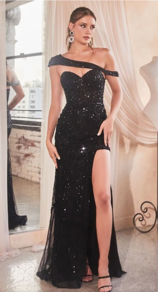 MOB WIFE SEQUIN GOWN