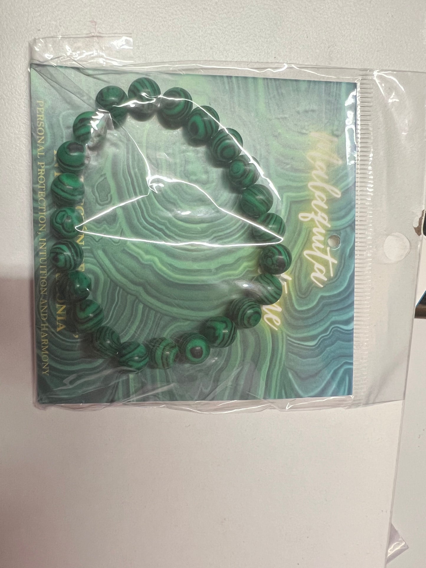 Malachite Protection stone Bracelet