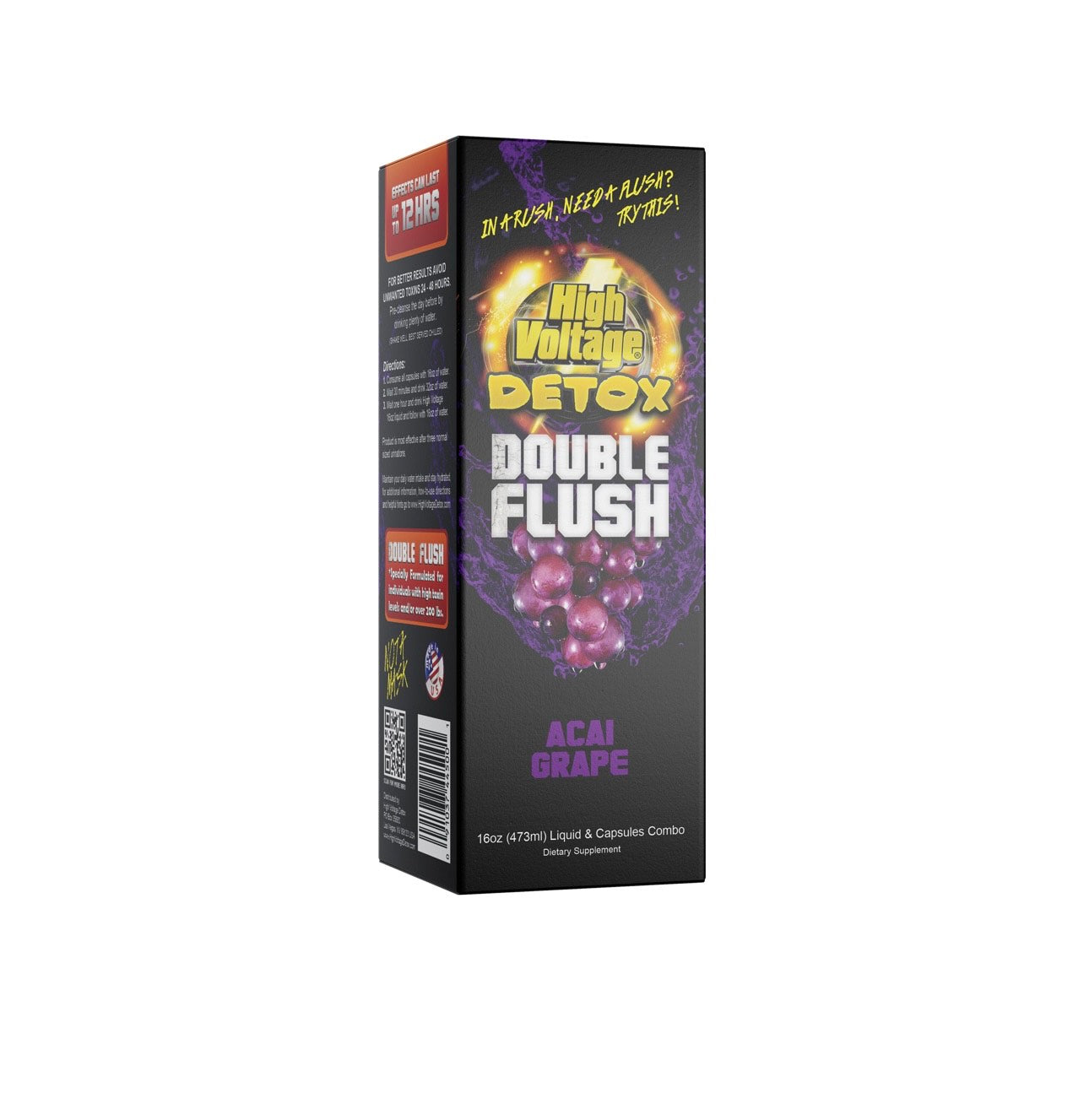 HIGH VOLTAGE DETOX DOUBLE FLUSH