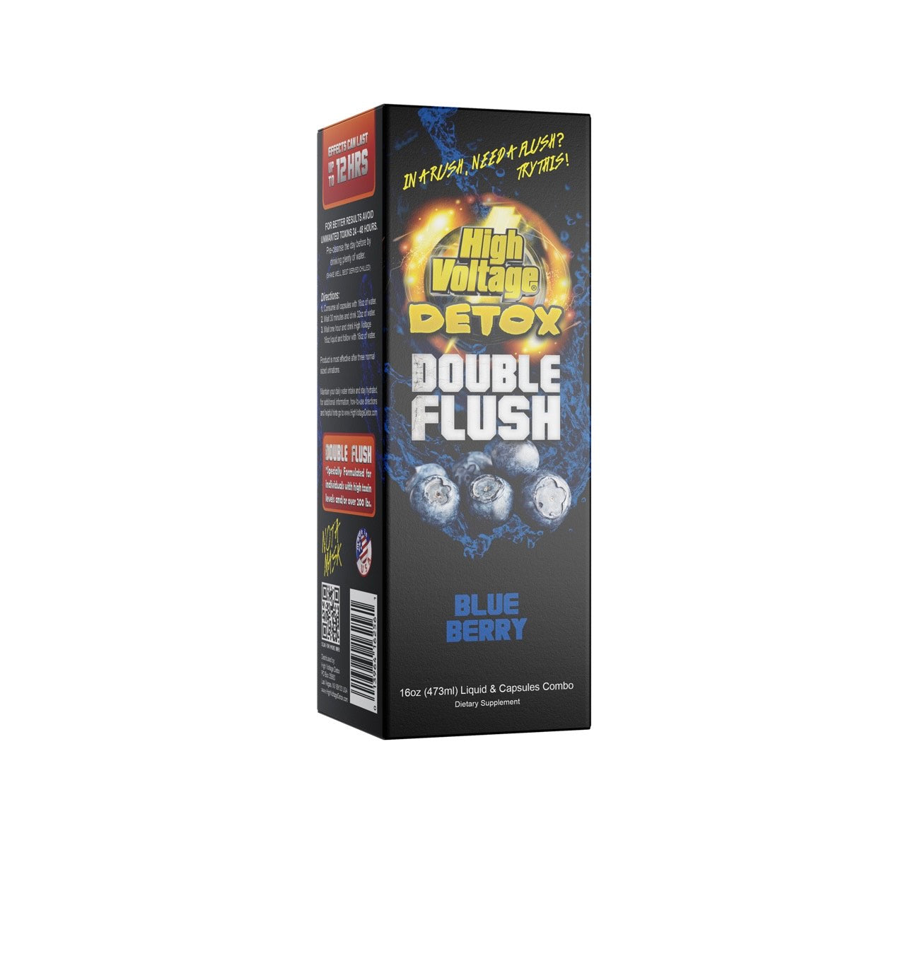 HIGH VOLTAGE DETOX DOUBLE FLUSH