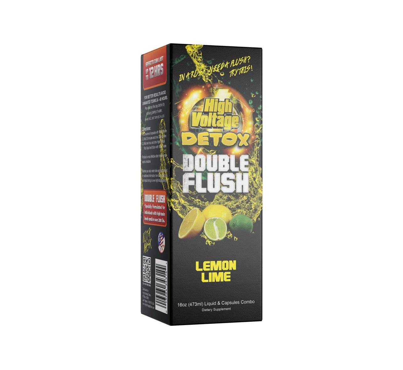 HIGH VOLTAGE DETOX DOUBLE FLUSH