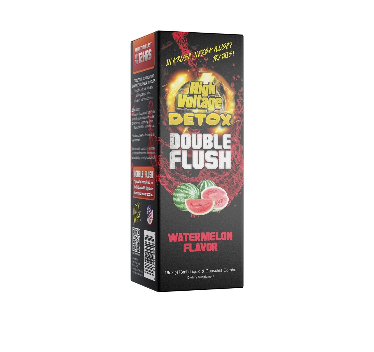 HIGH VOLTAGE DETOX DOUBLE FLUSH